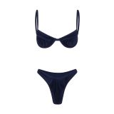 Bikini déjà vu bleu nuit