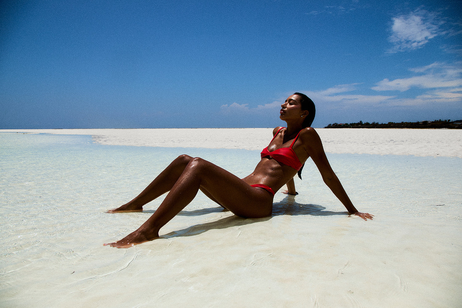 bikini le dot rouge-reversible