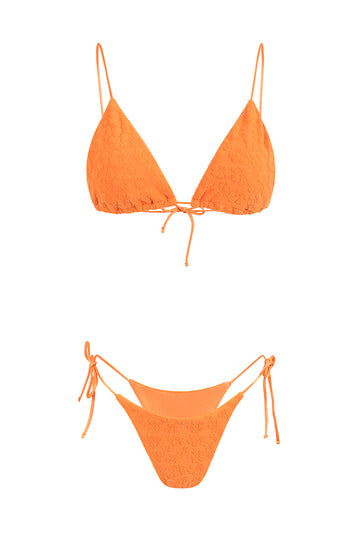 Bikini las flores orange