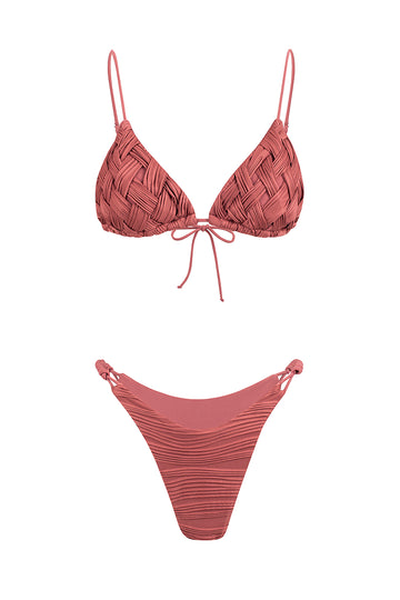 Bikini media noche - Terracota