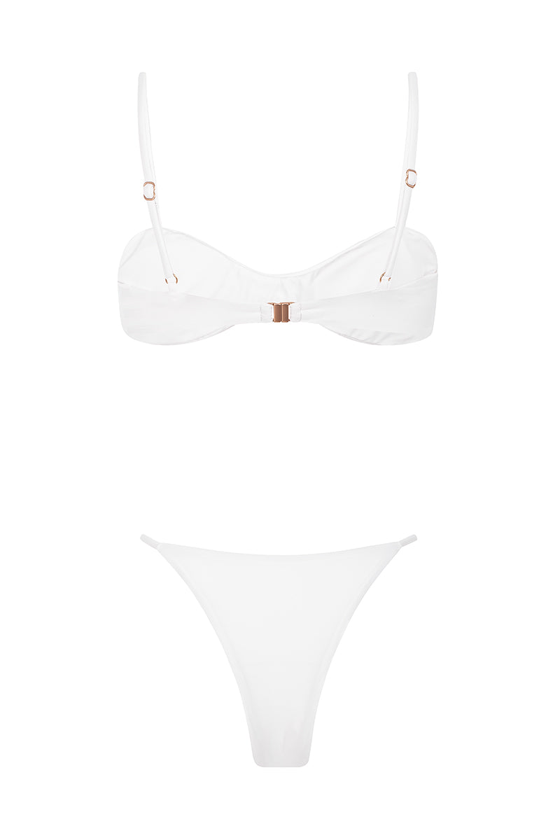 bikini le bisou blanc