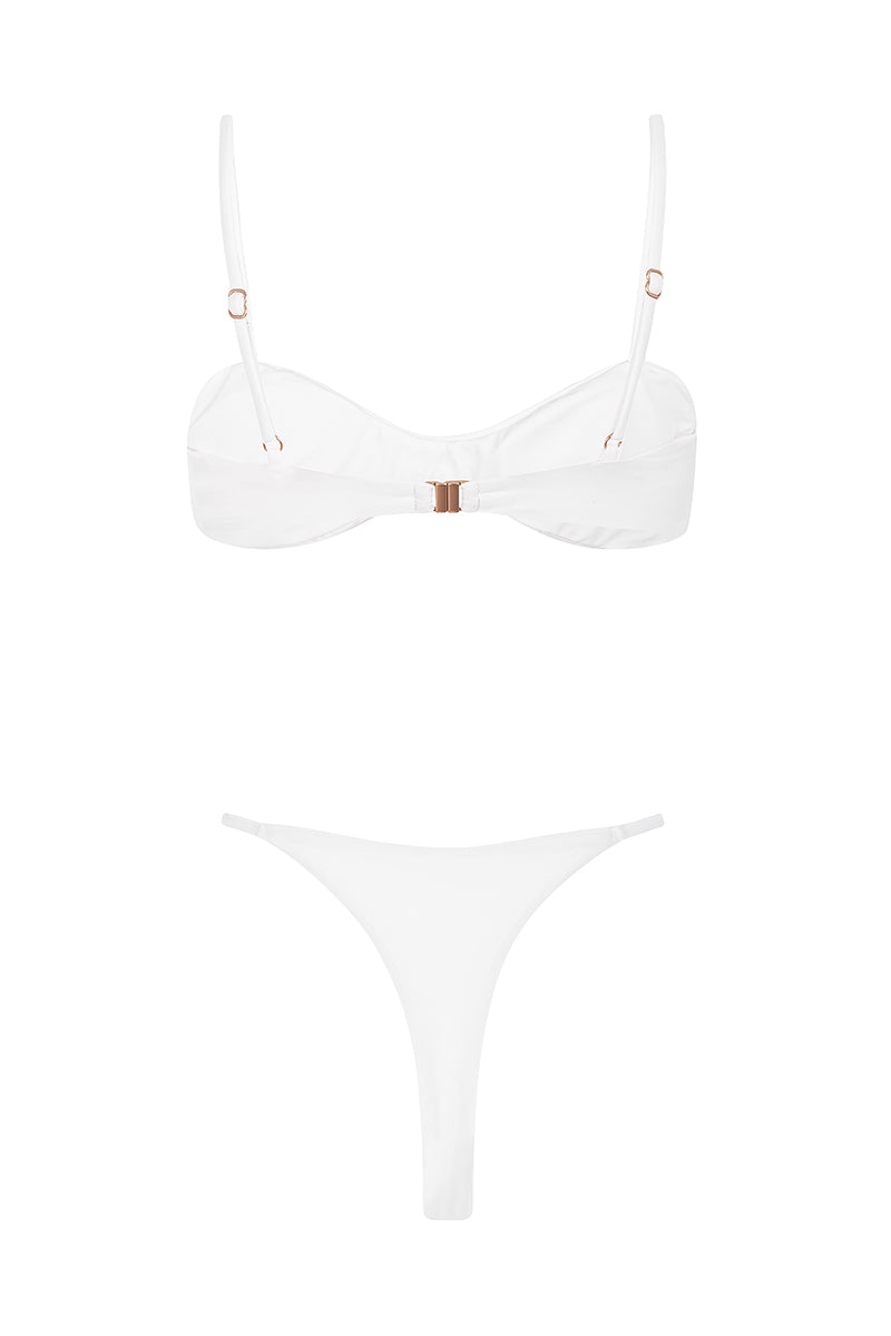 bikini le bisou blanc
