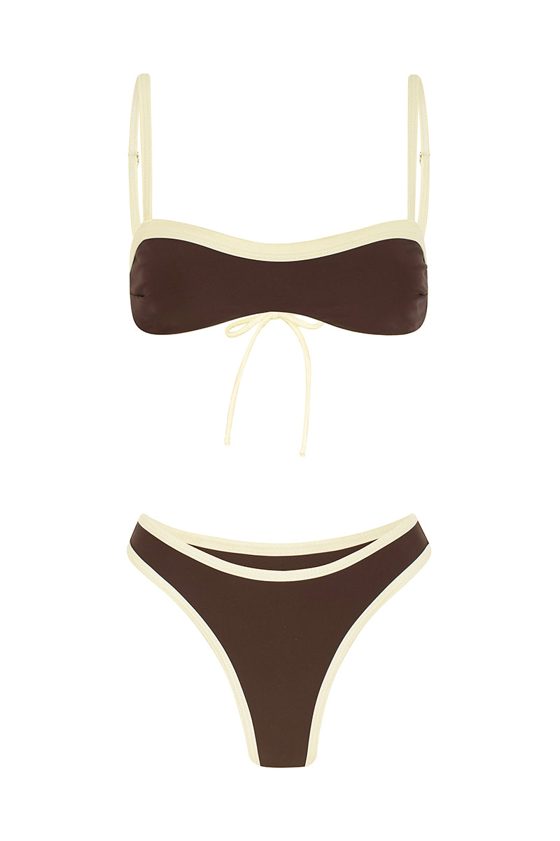 Mi amor bikini marrón