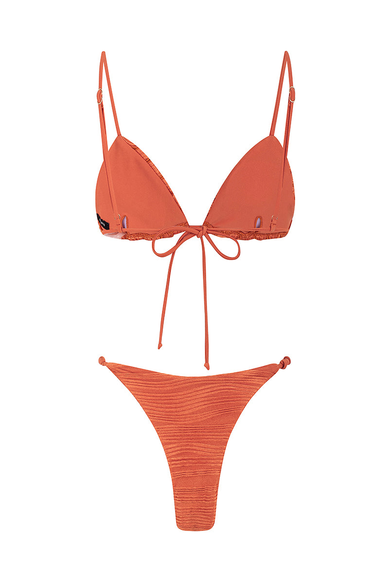 bikini media noche tangerine
