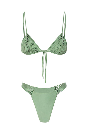 Bikini brise vert
