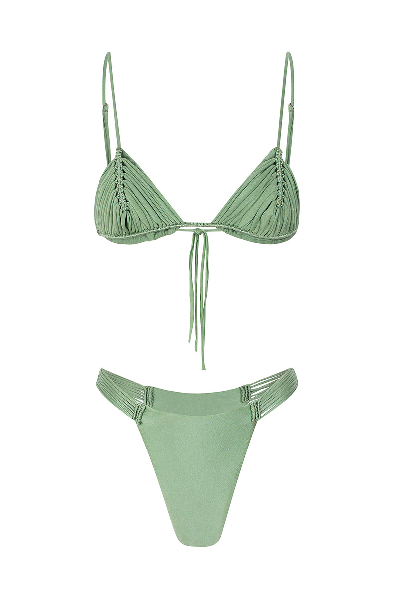 Bikini brise vert