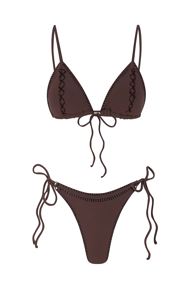 Bikini chocolat noir