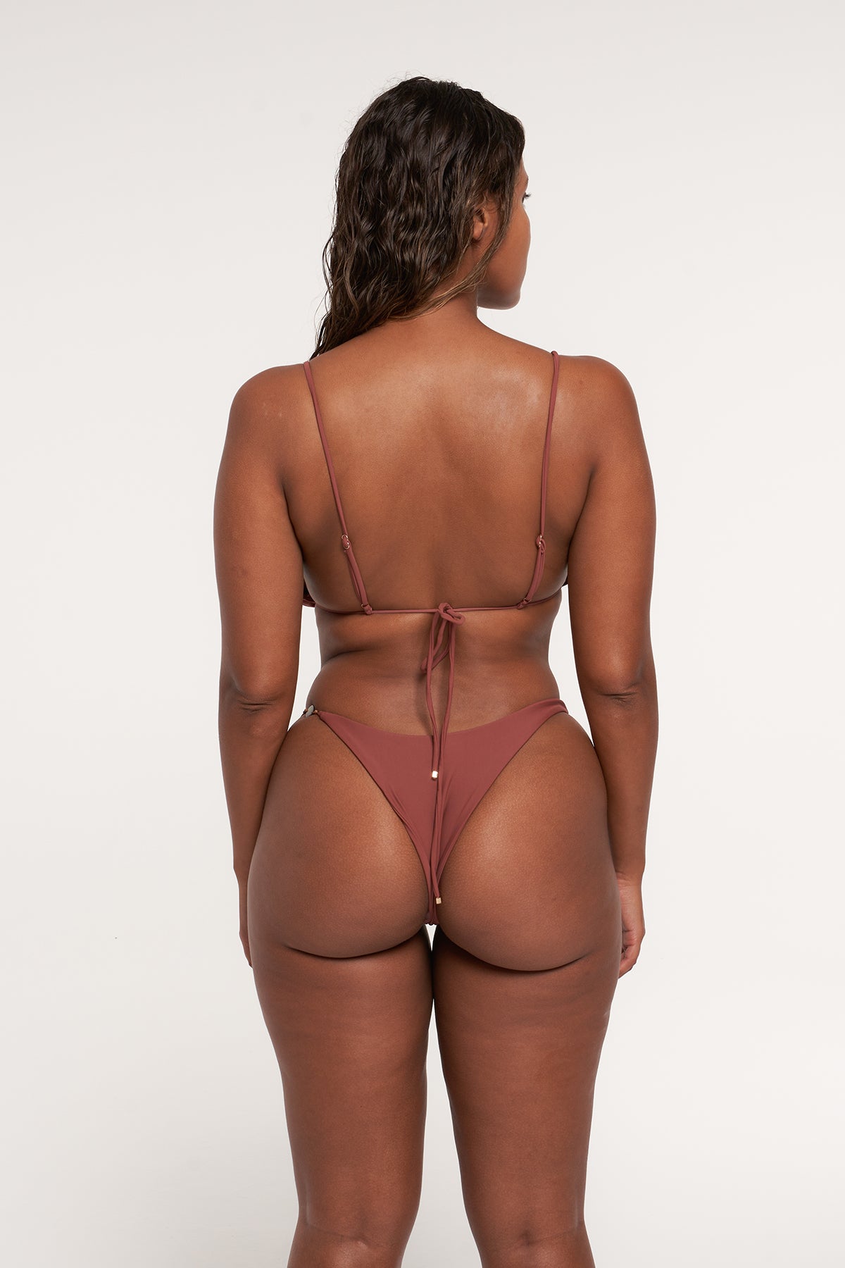 bikini conchinha terracota