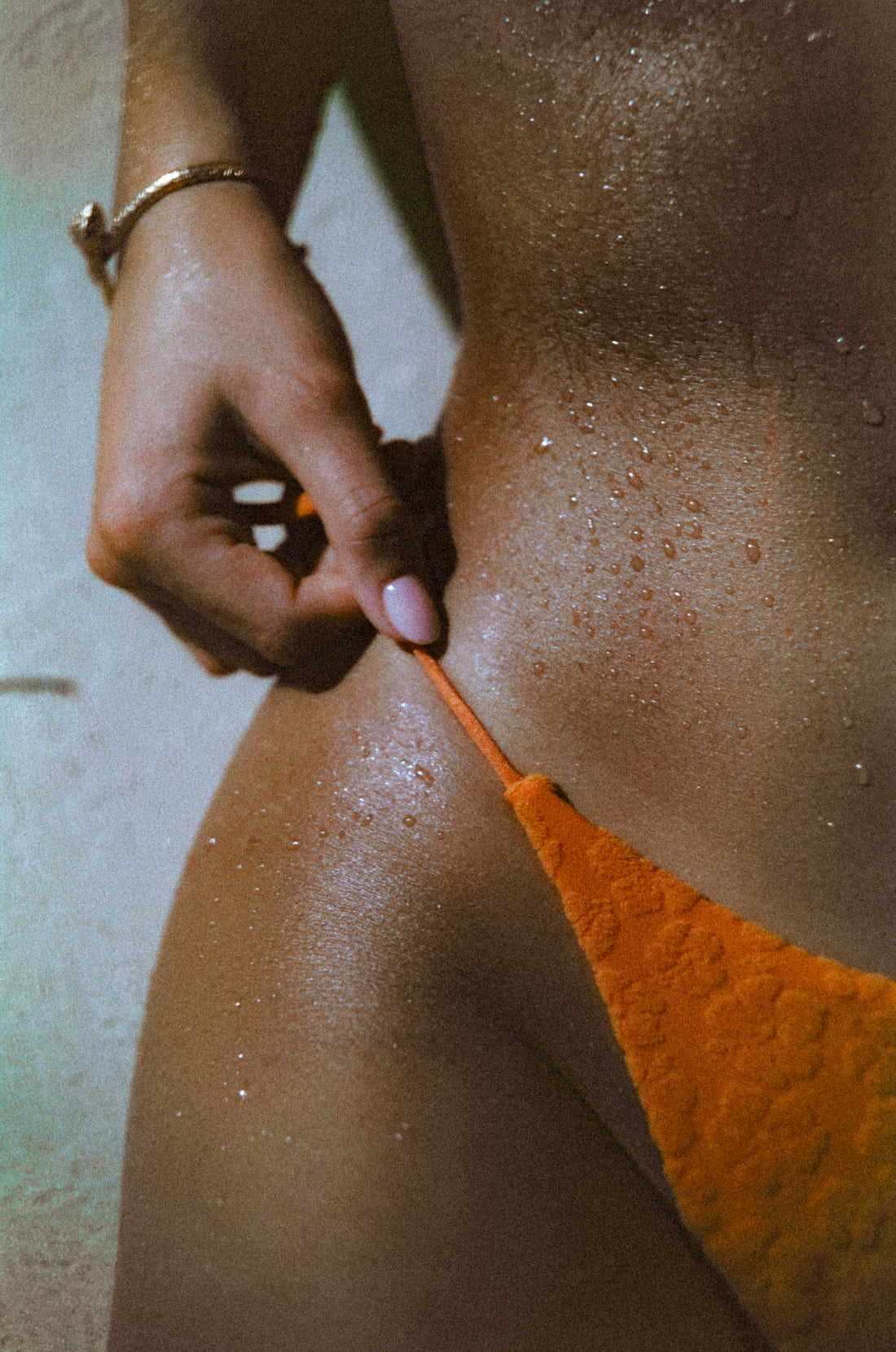 Bikini las flores orange