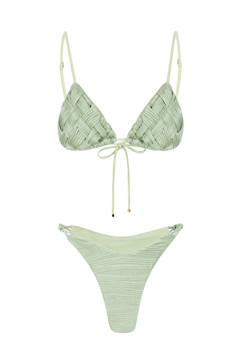 Bikini media noche vert desert