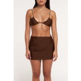 skirt esperanza brown